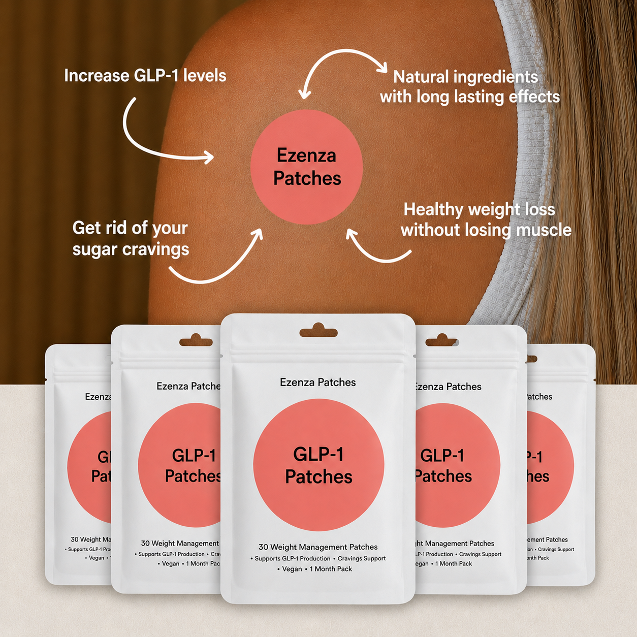 Ezenza Weightless Patch –  Support Appetite Control & Weight Loss