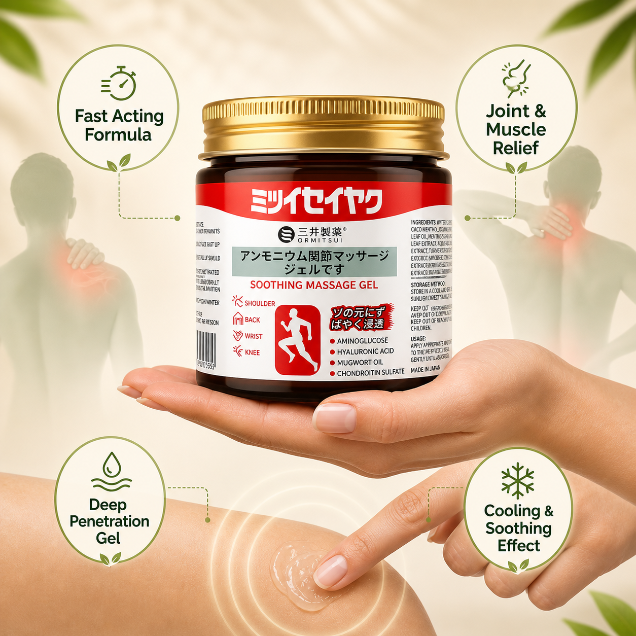 Japanaese Pain Relief Gel