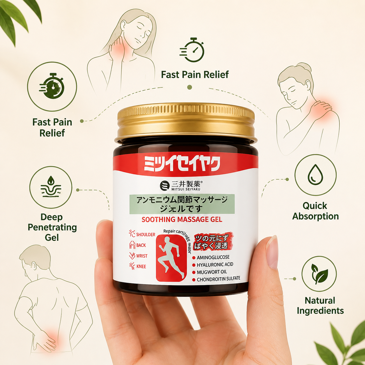 Japanaese Pain Relief Gel