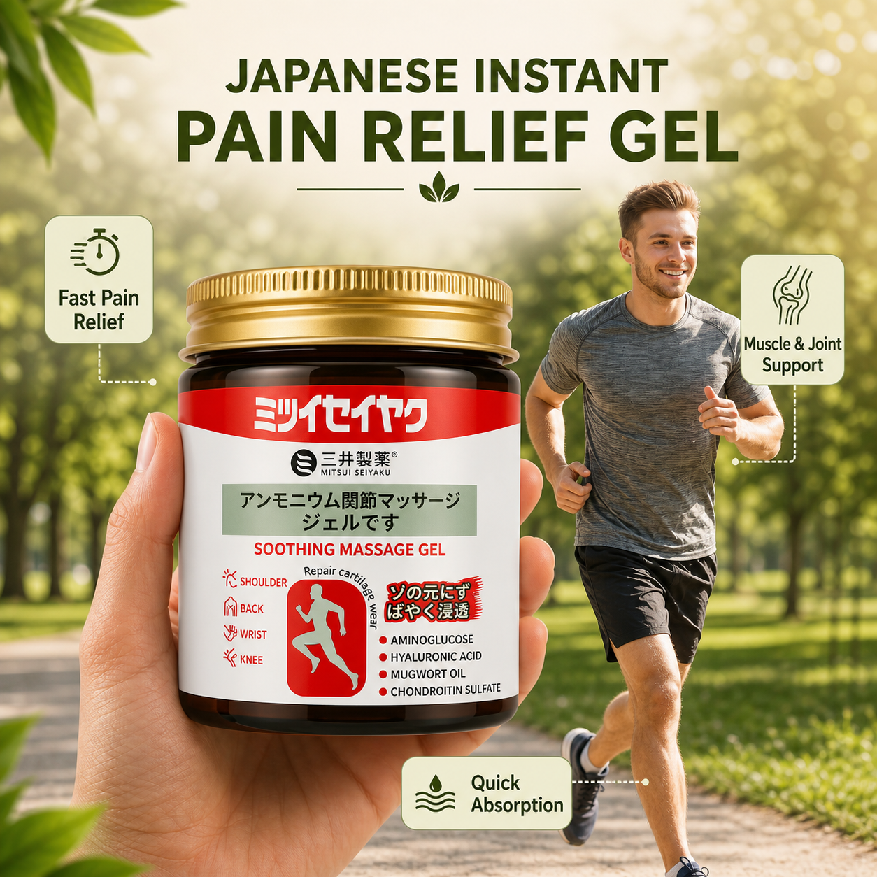 Japanaese Pain Relief Gel