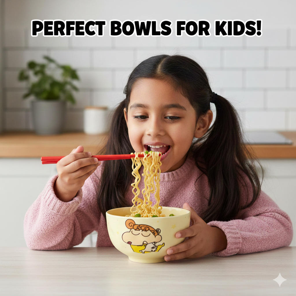 Shinchan Family Bowl Set