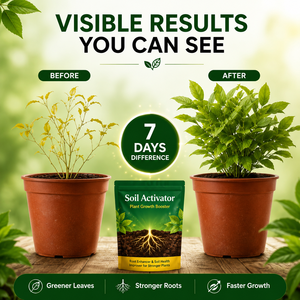 Soil Activator Treasure |Rapid Growth Booster| BUY 1 GET 1 FREE |