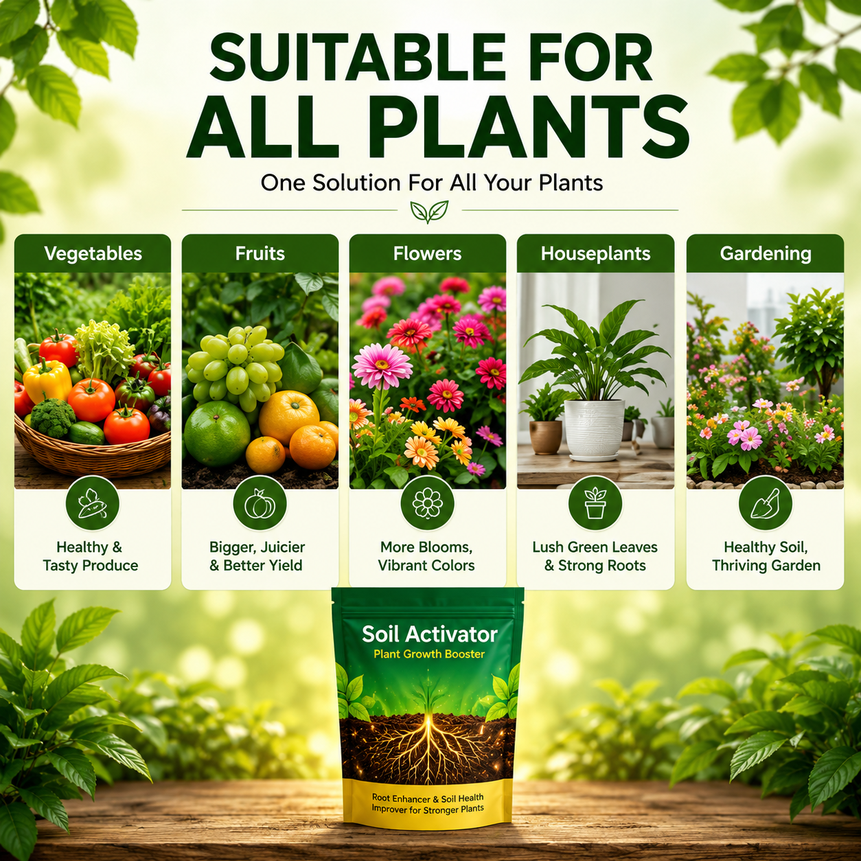 Soil Activator Treasure |Rapid Growth Booster| BUY 1 GET 1 FREE |