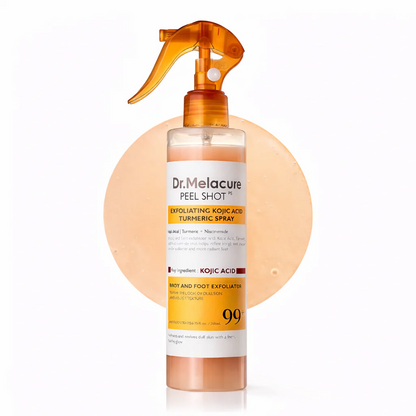 🔥 Dr. Melacure™ Peel Shot Spray – Instant Skin Brightening & Dark Spot Remover (Kojic Acid + Turmeric) ✨