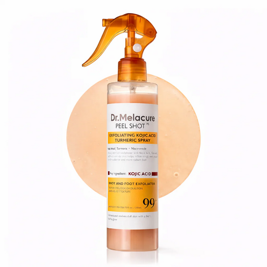 🔥 Dr. Melacure™ Peel Shot Spray – Instant Skin Brightening & Dark Spot Remover (Kojic Acid + Turmeric) ✨